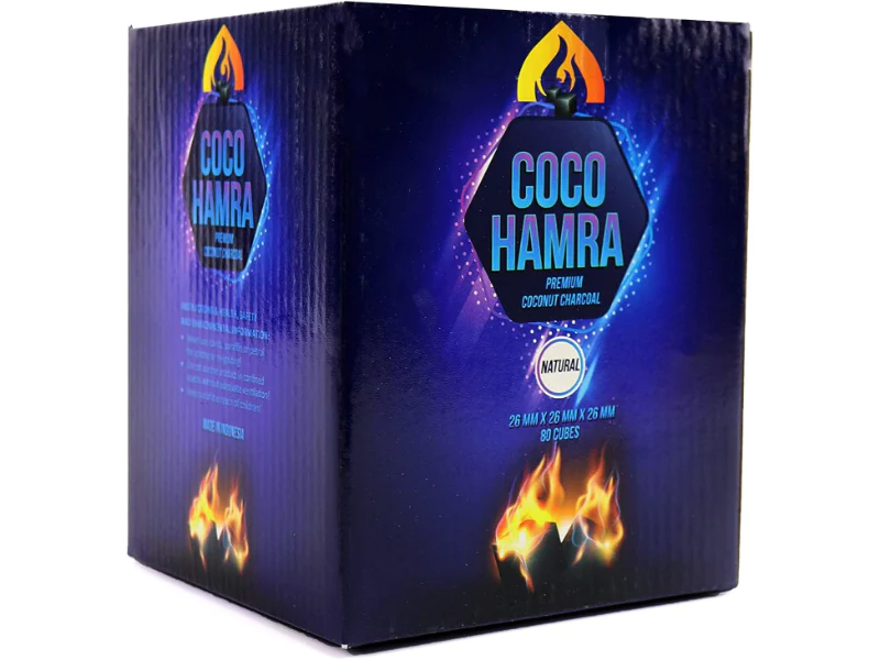 Coco Hamra Coconut Charcoal 26mm 80 Cubes