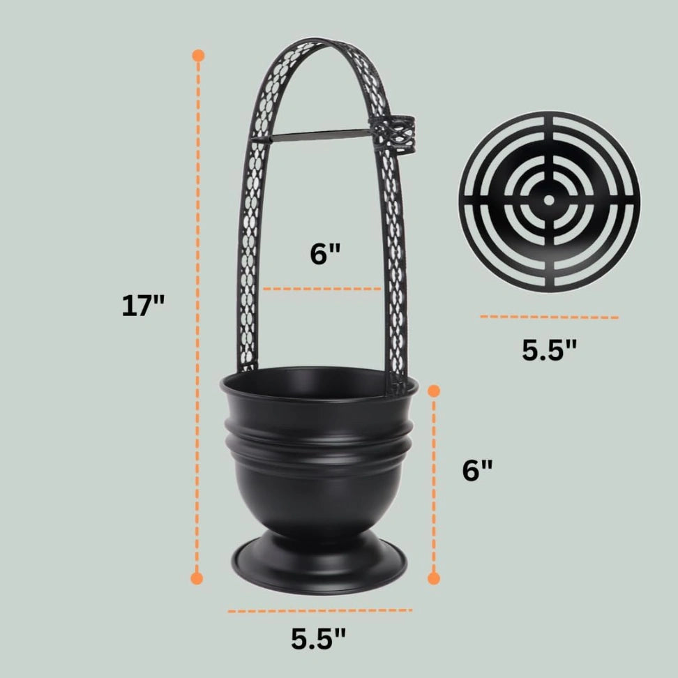 17&quot; Hookah Charcoal Holder Basket