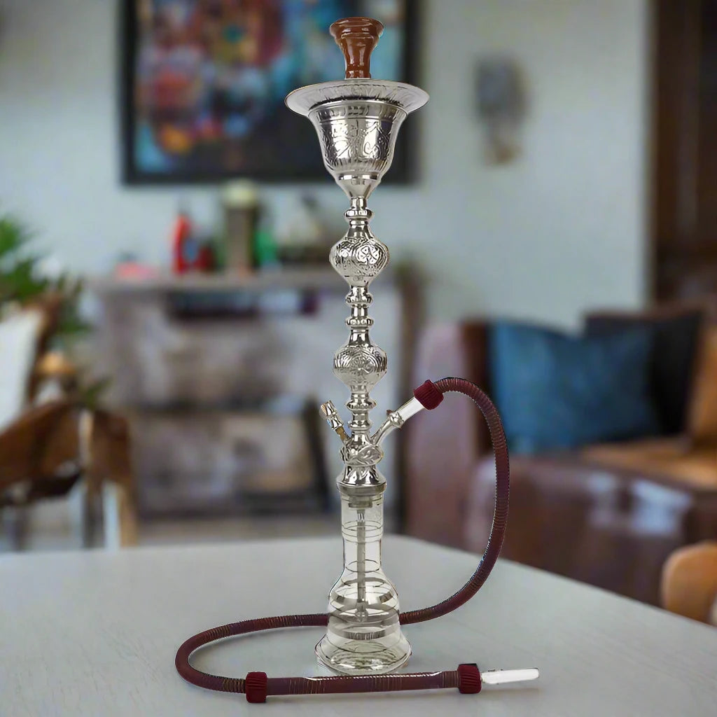 Khali lMamoon Mankosh Ice Bucket Hookah Silver