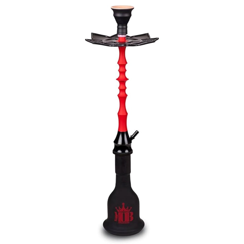 MOB Cloud King Hookah 32 Black Red Shisha