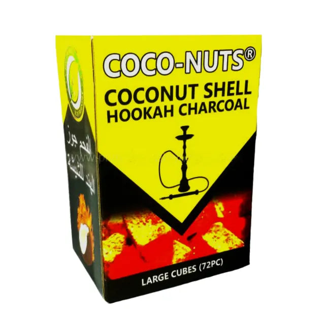 Zebra Smoke Coconut Shell Hookah Charcoal 72pcs 1KG